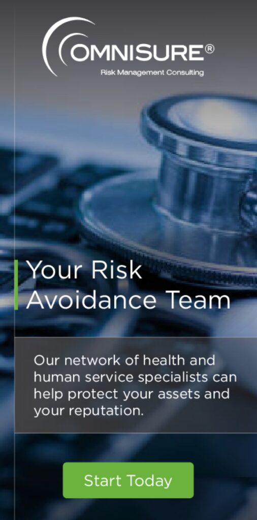 An OmniSure digital advertising banner example.
