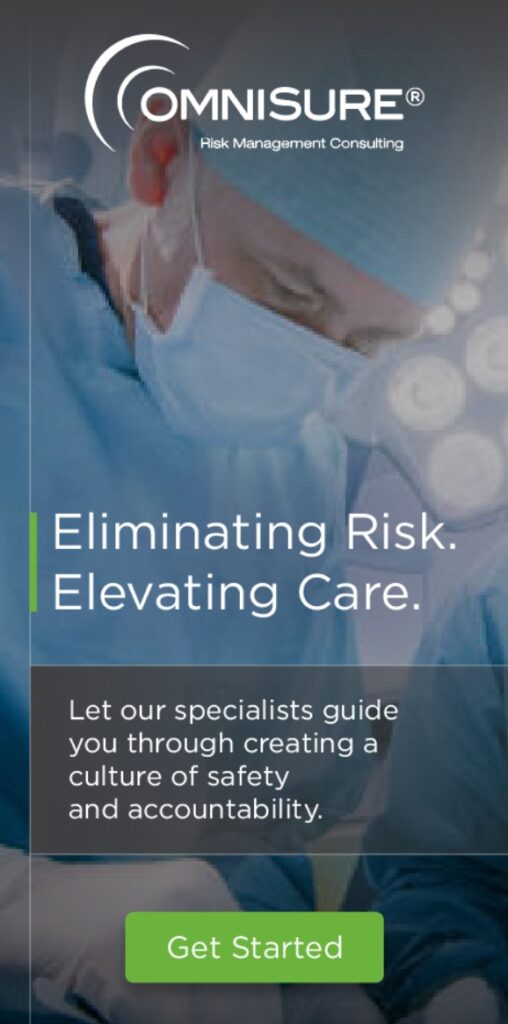 An OmniSure digital advertising banner example.