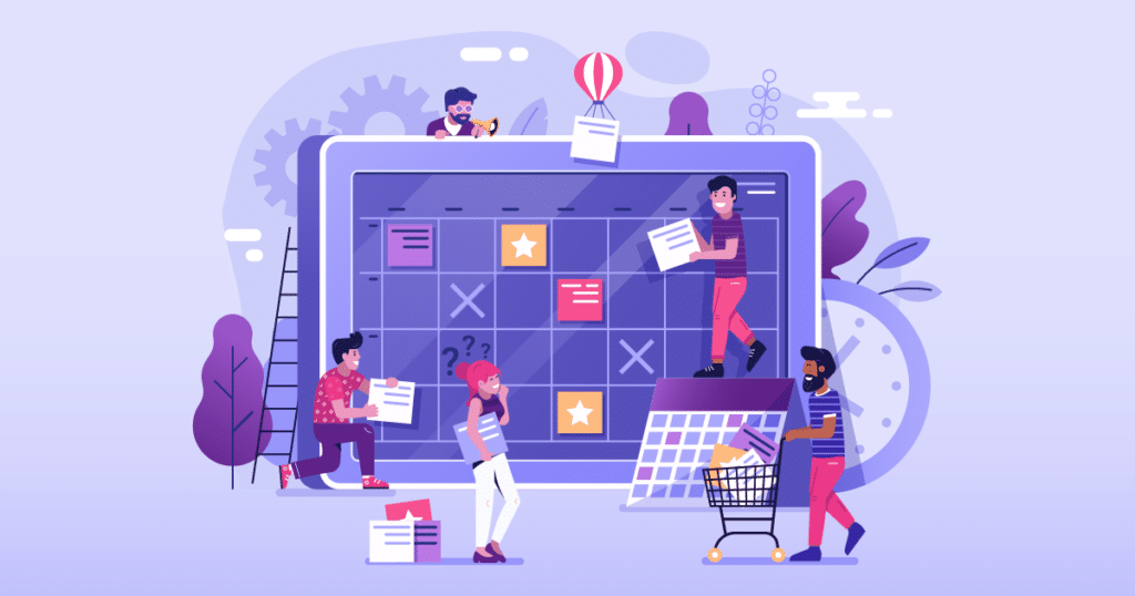 business video marketing and  build an audience Craft a Social Media Content Calendar 