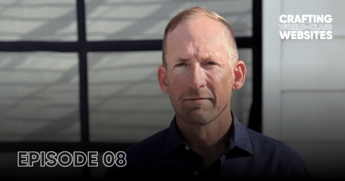 Headshot of CEO Grant Chambers for Episode 8 of the Crafting World-Class Websites podcast.
